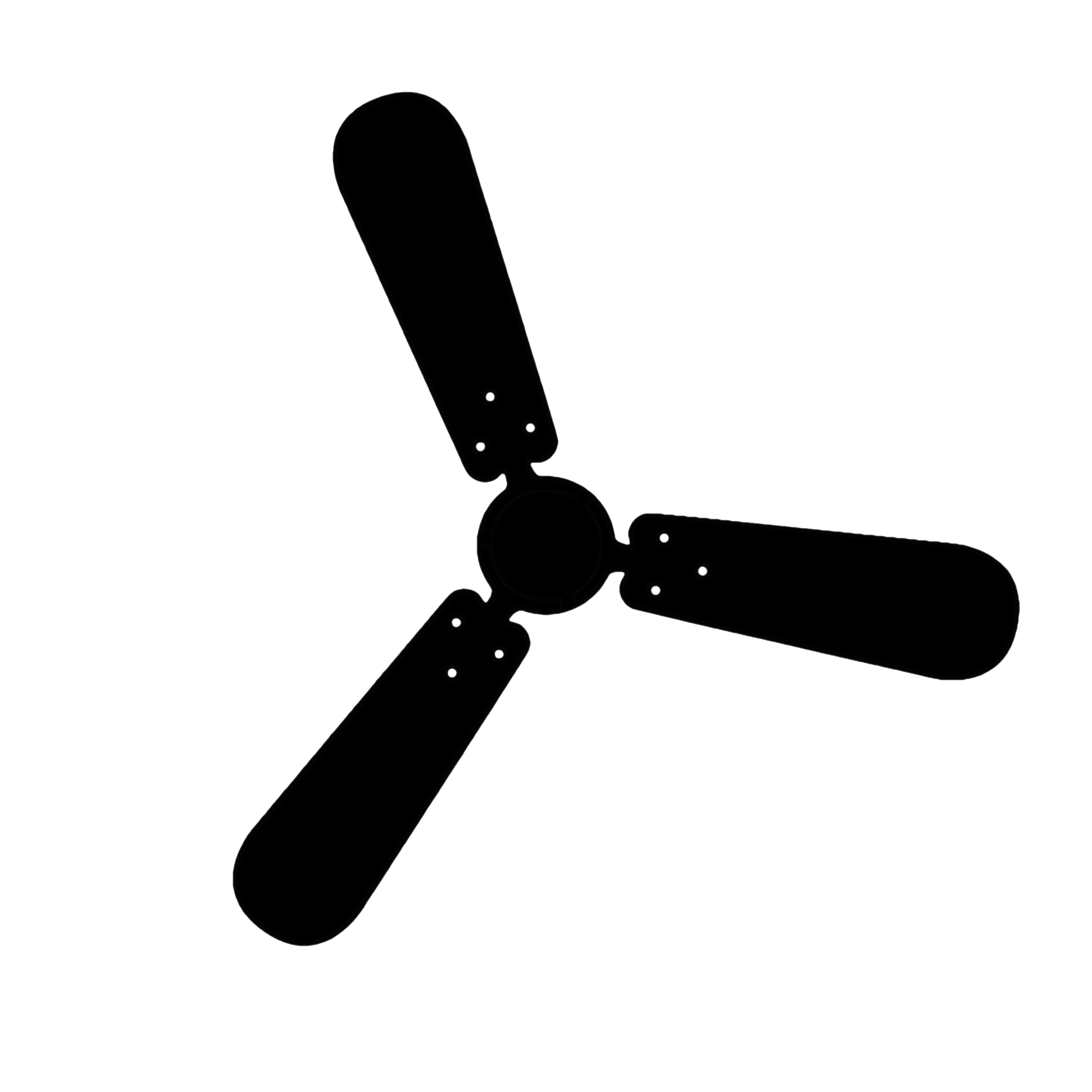 ceiling fan silhouette